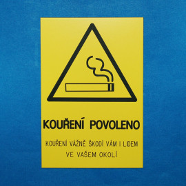 Kouření povoleno