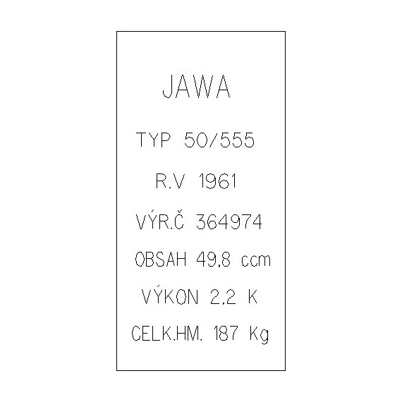 Jawa 50/555 Pionýr