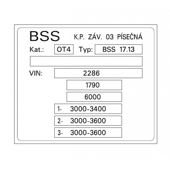 BSS 17.13 3 nápravy