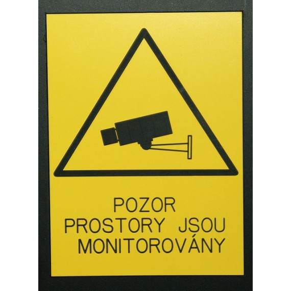 Prostory monitorovány