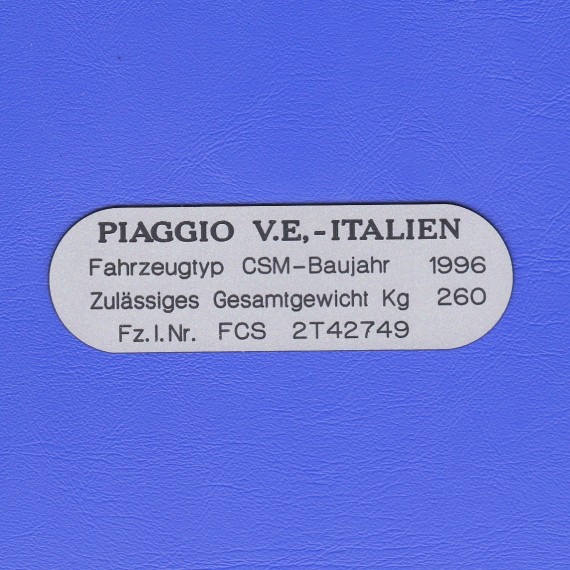 Paggio V.E, - Italien