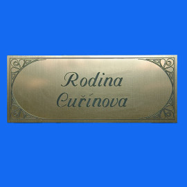 Dveřní štítek DS10