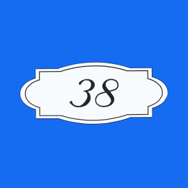 Číslo dveří DS14C