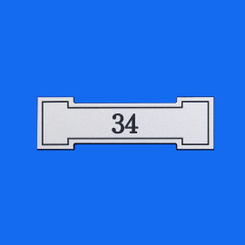 Číslo dveří DS05C