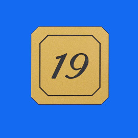 Číslo dveří DS06C